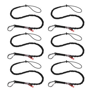 Ergodyne Squids 3100EXT Extended Single Carabiner 10 lb Tool Lanyard (6 Pack)